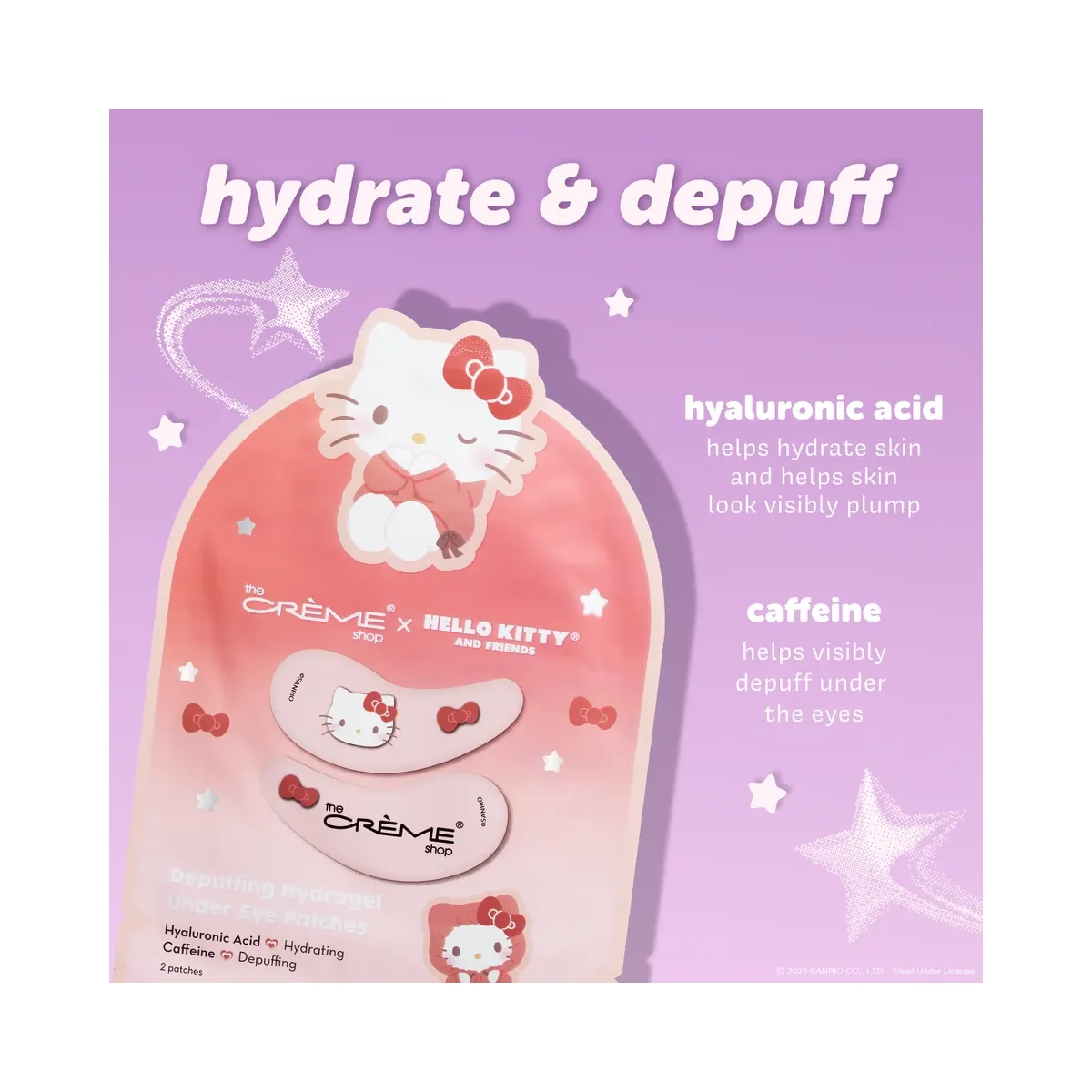 The Crème Shop Hello Kitty Under Eye Patches