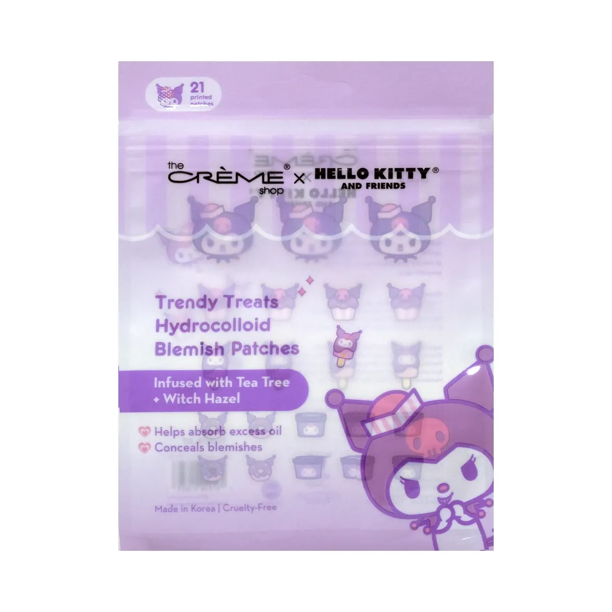The Crème Shop Kuromi Trendy Treats Blemish Patches