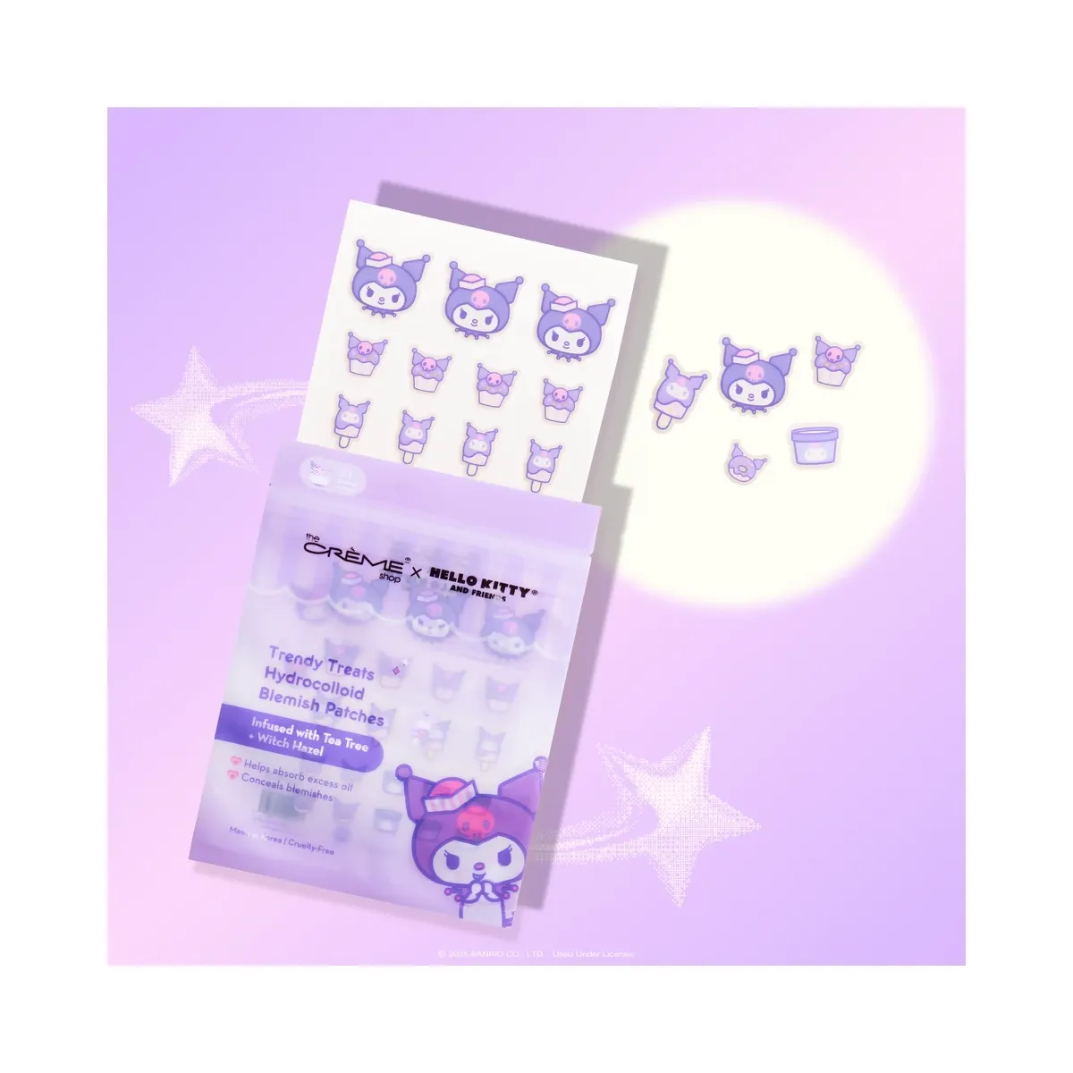 The Crème Shop Kuromi Trendy Treats Blemish Patches