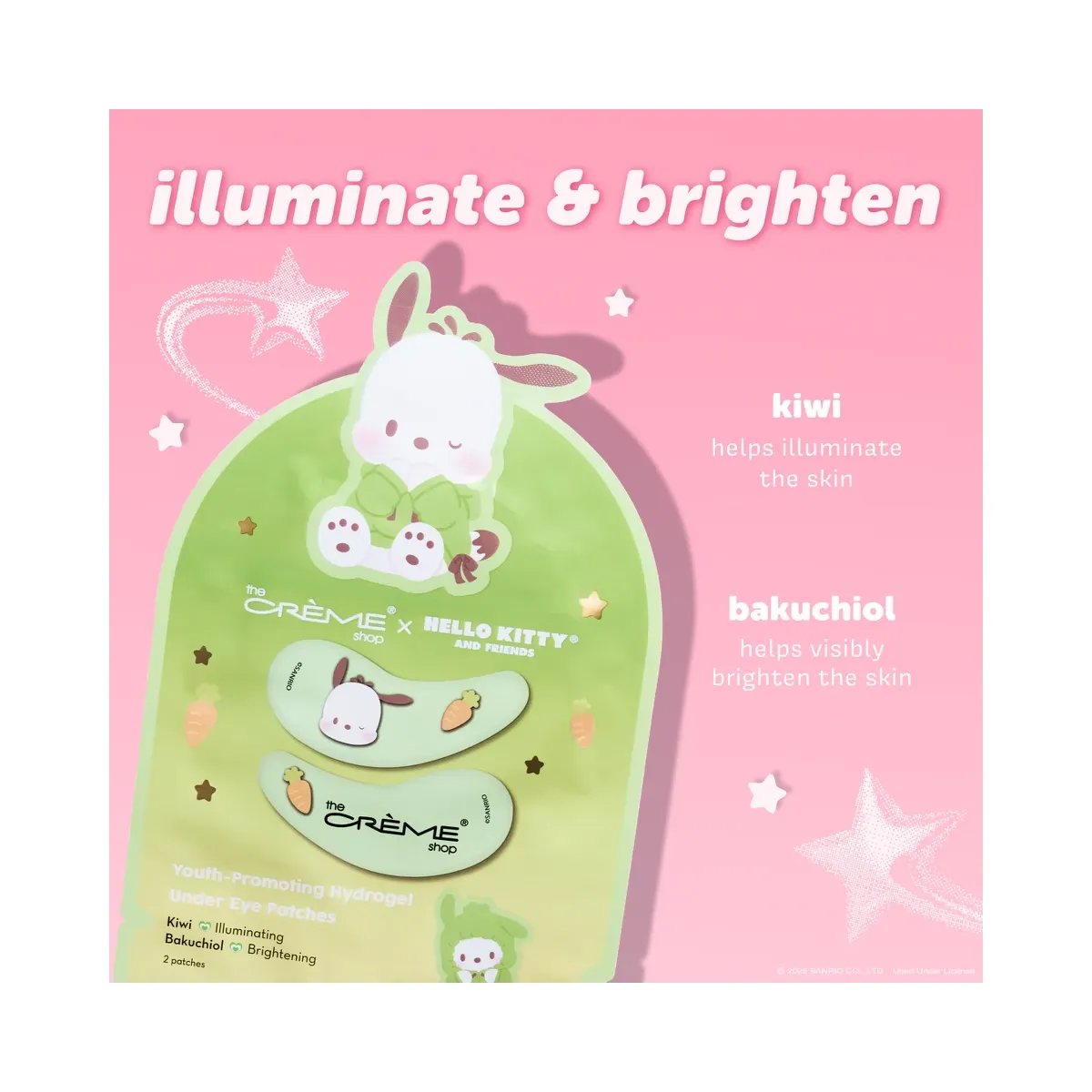The Crème Shop Pochacco Under Eye Patches