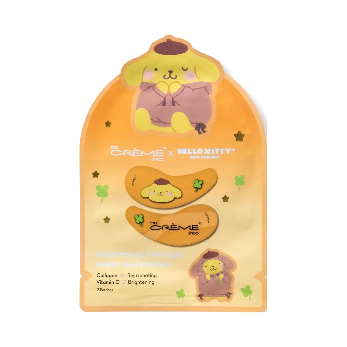 The Crème Shop Pompompurin Hydrogel Under Eye Patches