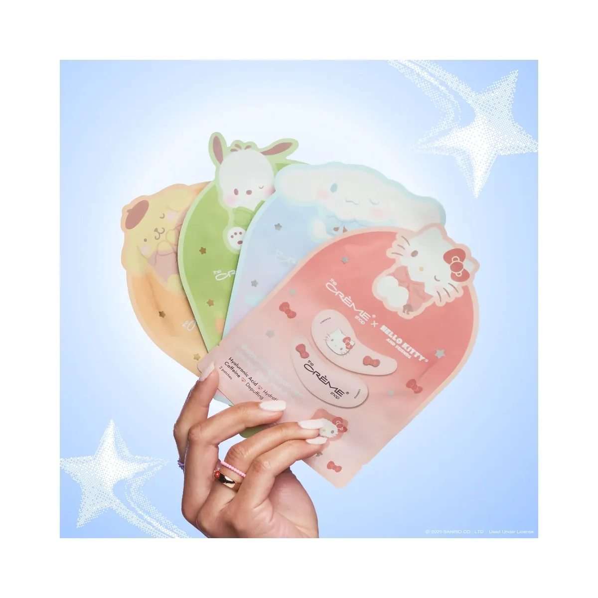 The Crème Shop Pompompurin Hydrogel Under Eye Patches