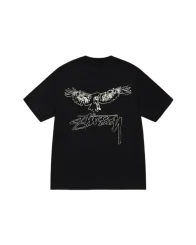 ★送料・関税込★STUSSY★WINGSPAN TEE★FOG★ ☆韓国の人気☆【Stussy】☆WINGSPAN HOODIE☆ASH HEATHER
