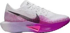 新品 W ZOOMX VAPORFLY NEXT% 3 白紫 27cm Nike Mens Zoomx Vaporfly Next% 3 Running Shoes (White/Black-Vivid Purp