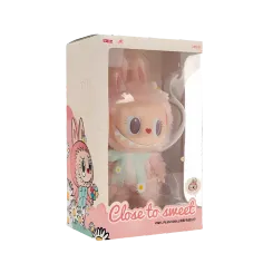 美品POPMART LABUBU MOKOKO第1代Close to sweet POP MART Labubu Mokoko Close To Sweet Vinyl Plush Pendant