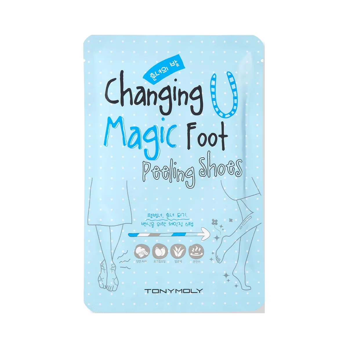 TONYMOLY Changing U Magic Foot Peeling Shoes