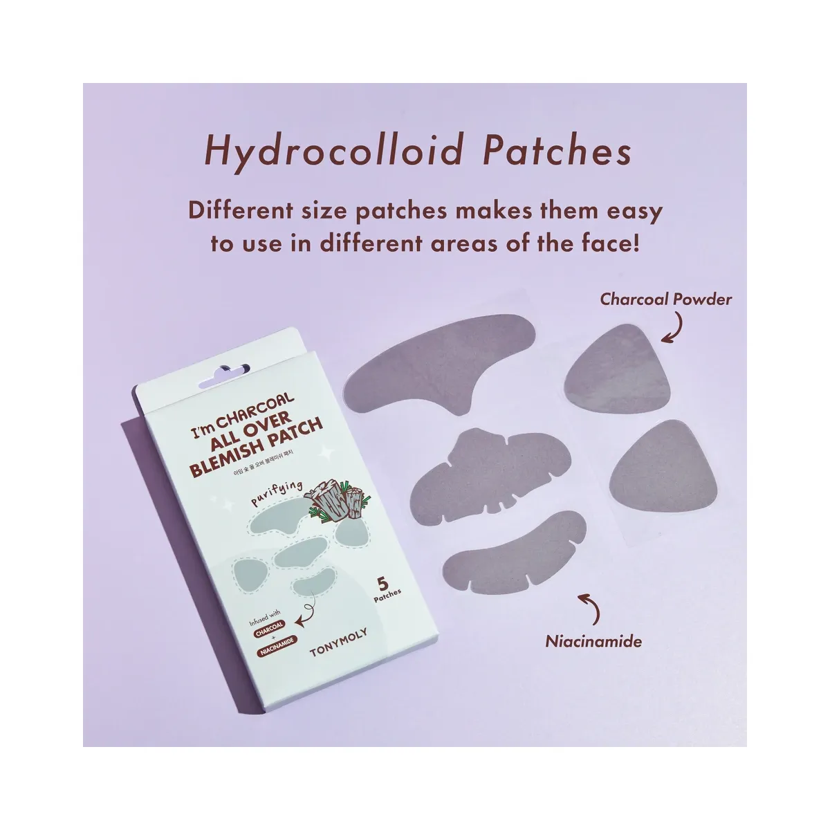 TONYMOLY I'm Charcoal All Over Blemish Patch