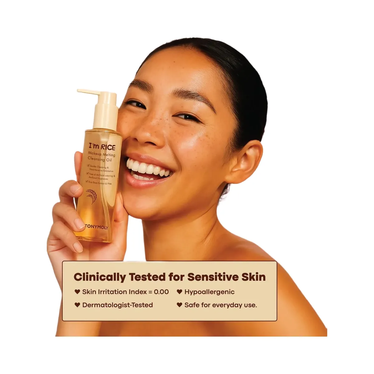 TONYMOLY I'm Rice Makeup Melting Cleansing Oil