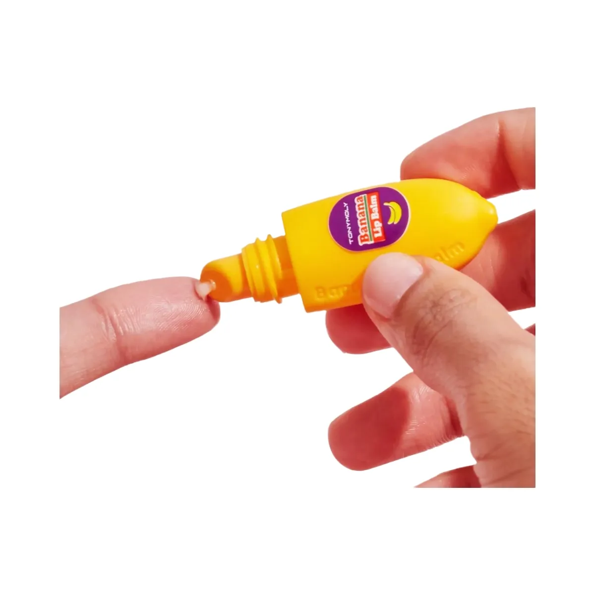 TONYMOLY Magic Food Dalcom Banana Lip Balm Keychain