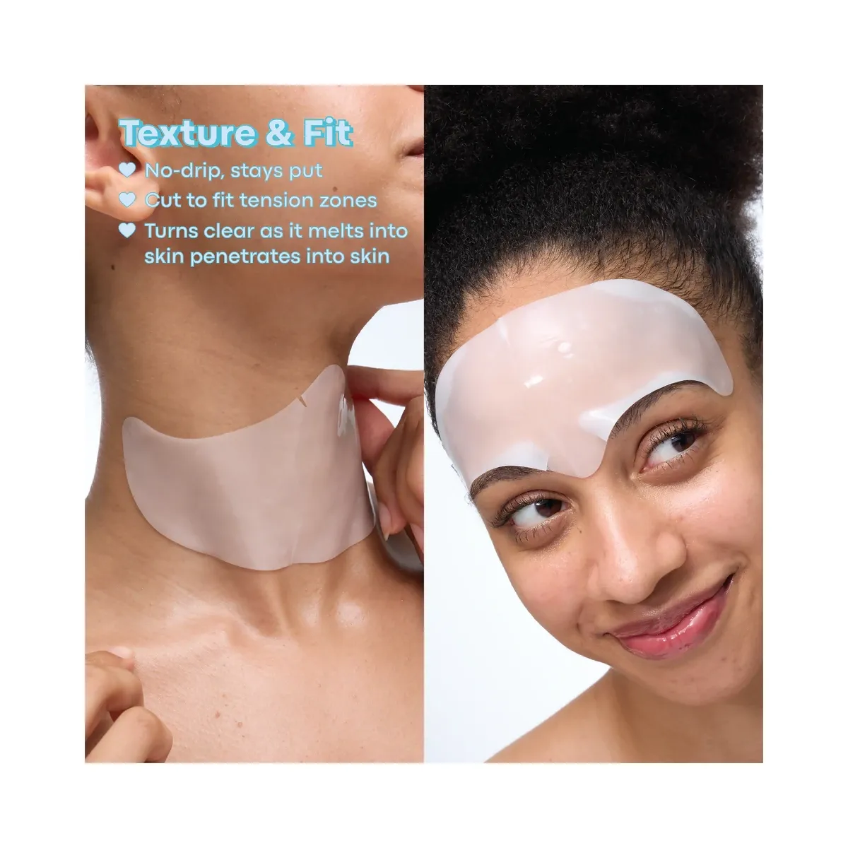 TONYMOLY Mask Melt Multi-Zone Forehead + Neck Mask