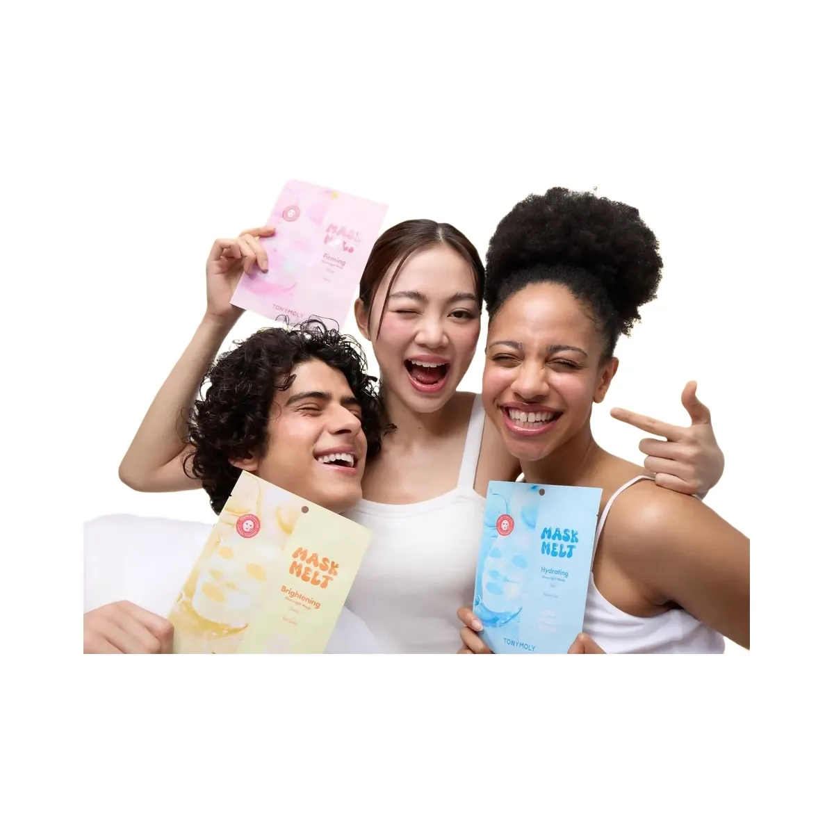 TONYMOLY Mask Melt Vitamin C + Rice Overnight Hydrogel Mask