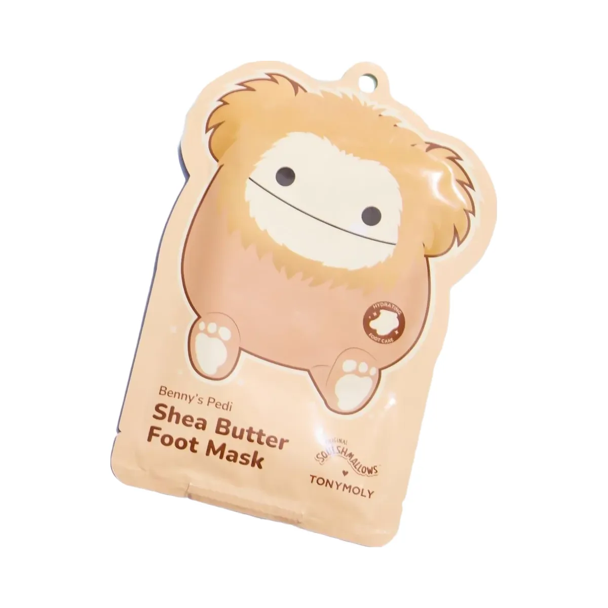 TONYMOLY Squishmallows Benny's Pedi Hydrating Shea Butter Foot Mask