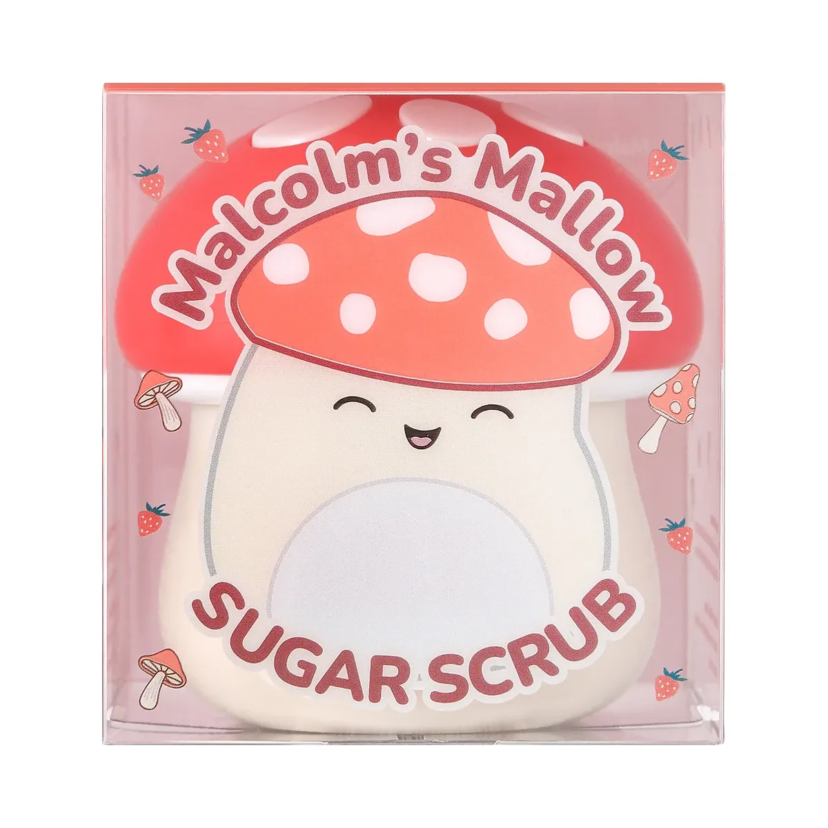 TONYMOLY Squishmallows Malcolms Mallow Exfoliating Strawberry Sugar Scrub