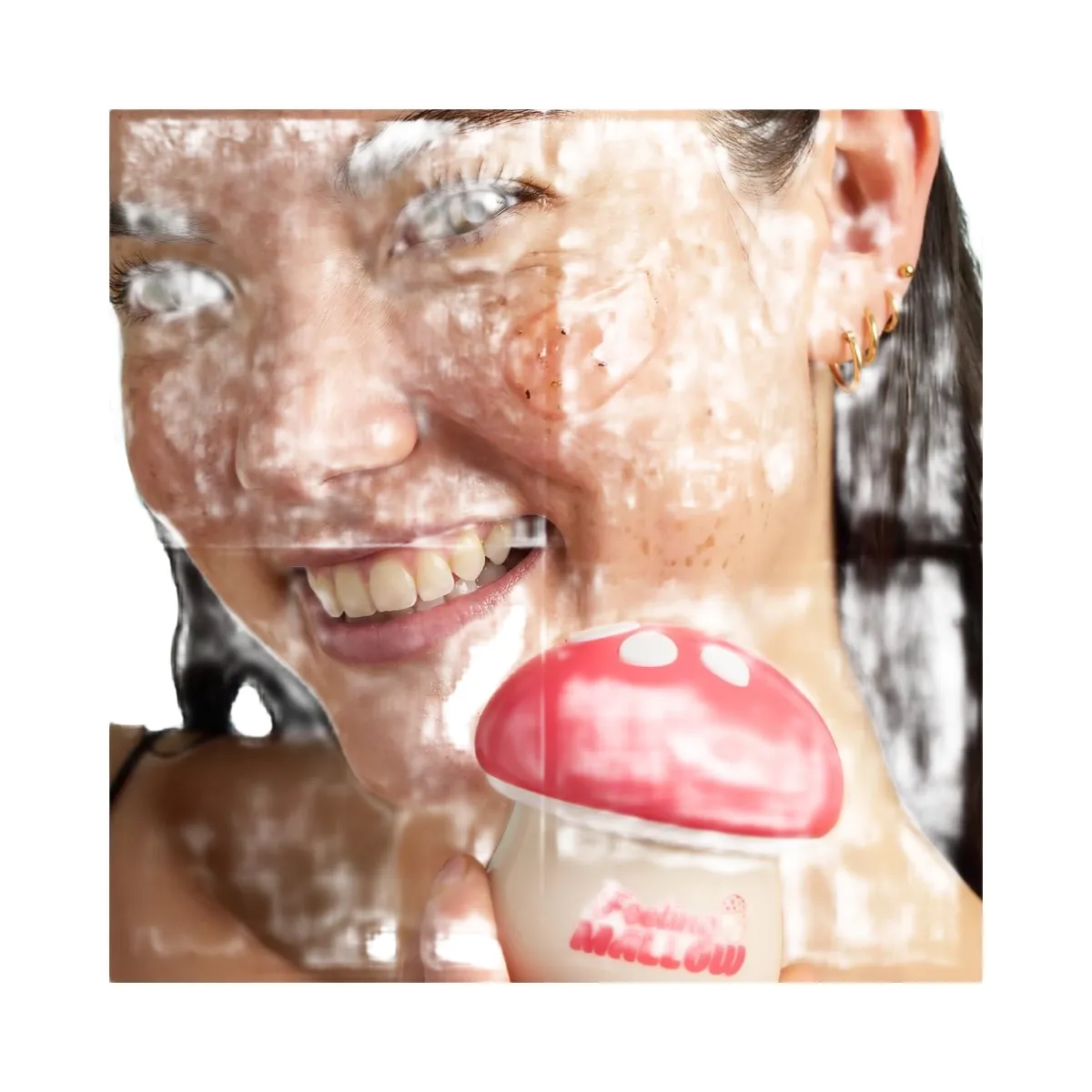 TONYMOLY Squishmallows Malcolms Mallow Exfoliating Strawberry Sugar Scrub