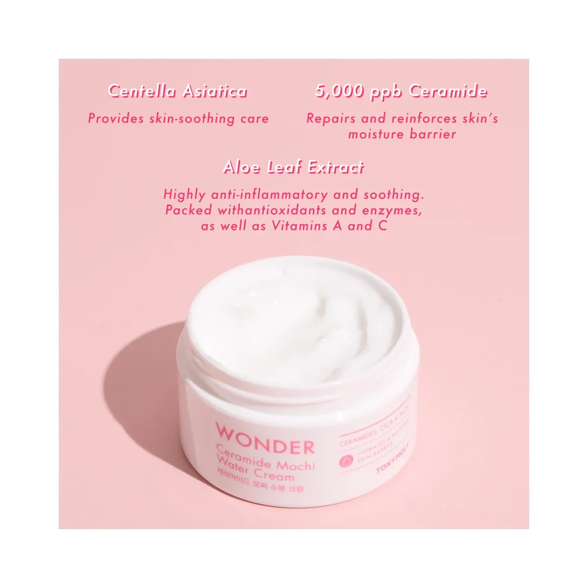 TONYMOLY Wonder Ceramide Mochi Water Cream