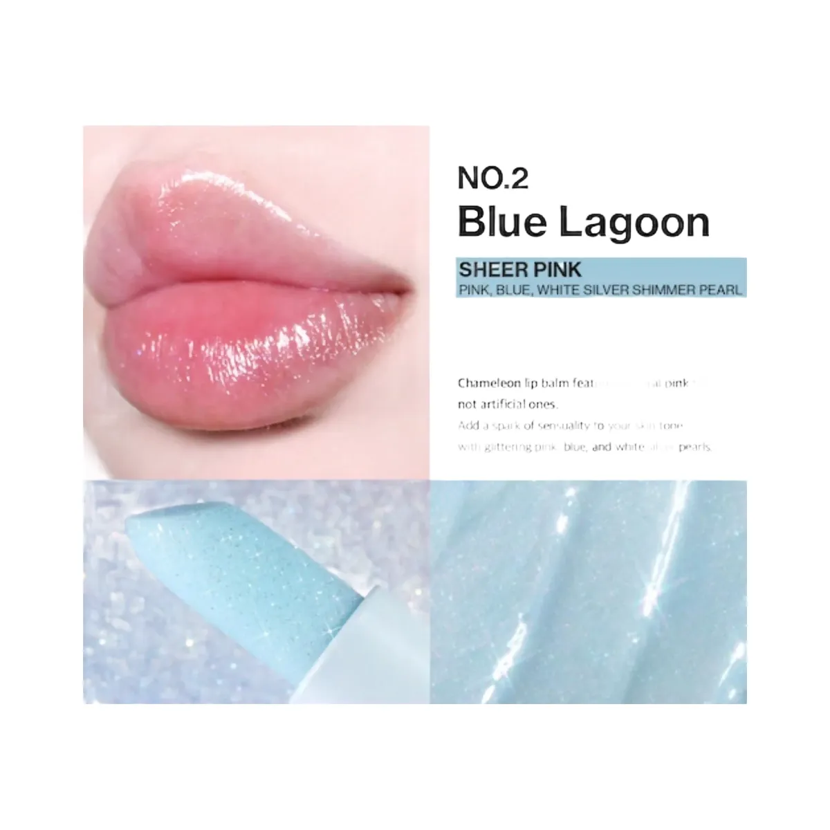 Unleashia Glacier Vegan Lip Balm