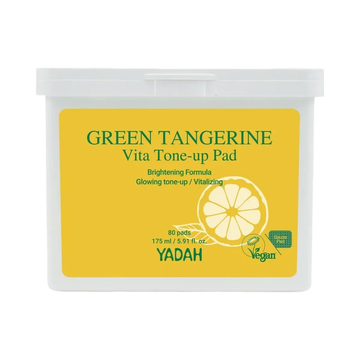 Yadah Green Tangerine Vita Tone-Up Pads